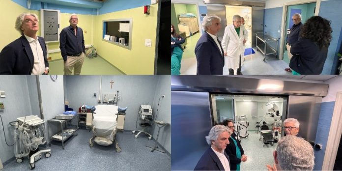 Blitz del Commissario Asp De Salazar all'Ospedale di Cetraro