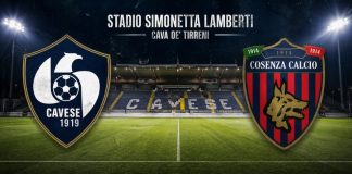 Cavese-Cosenza 1-1: Báez apre, Gudjohnsen nel finale firma il pari. I lupi chiudono al quarto posto Cavese-Cosenza 1-1 Báez apre, Gudjohnsen nel finale firma il pari. I lupi chiudono al quarto posto