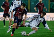 Lotta al terzo posto: il calendario di Cosenza, Casertana e Salernitana Un momento di Cosenza-Casertana (foto Francesco Farina)