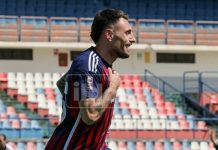Cosenza-Foggia 1-0, le pagelle dei lupi. Ciotti “tuttofare” e match winner Pietro Ciotti ( foto Francesco Farina)