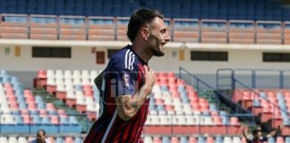 Cosenza-Foggia 1-0, le pagelle dei lupi. Ciotti “tuttofare” e match winner Pietro Ciotti ( foto Francesco Farina)