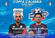 Coppa Calabria, al “Centro Tecnico Federale” la finale tra Promosport e Soccer Montalto Coppa Calabria, al “Centro Tecnico Federale” la finale tra Promosport e Soccer Montalto