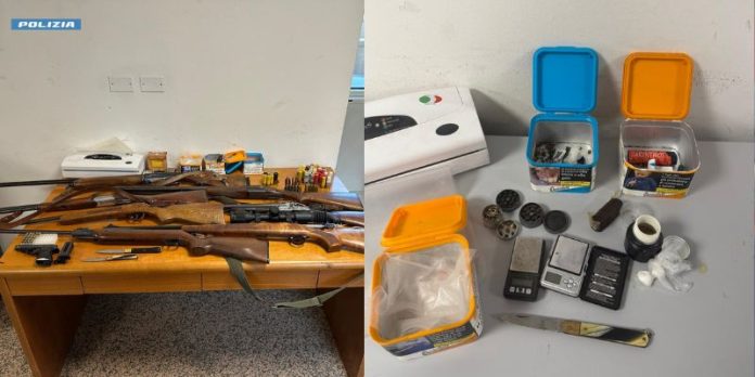 Cosenza, arrestato per detenzione di sostanze stupefacenti