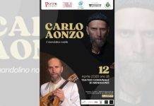 Domenica 12 aprile Carlo Aonzo in concerto a Mendicino con “Il mandolino nobile”