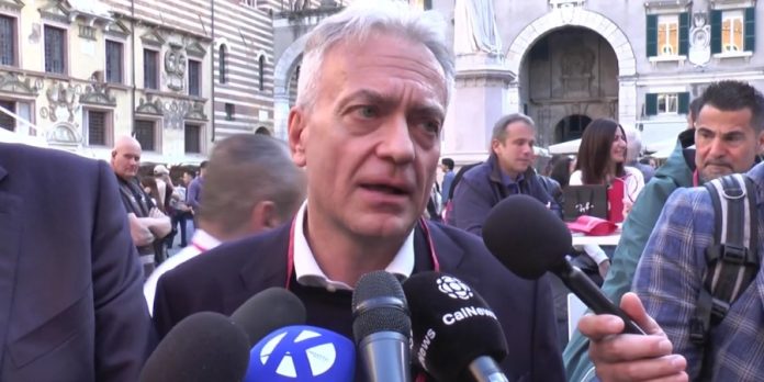 Gianluca Gallo al Vinitaly 2026