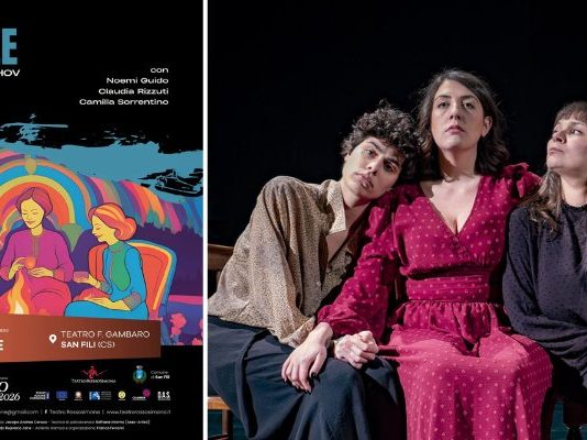 In scena il 26 aprile al Gambaro di San Fili, “Sorelle” di Max Mazzotta