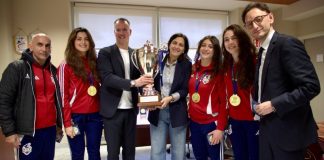 La Smile Cosenza Pallanuoto accolta in Cittadella regionale