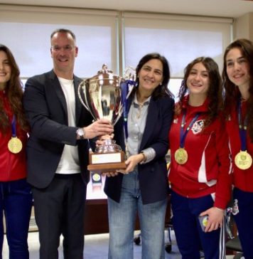 La Smile Cosenza Pallanuoto accolta in Cittadella regionale