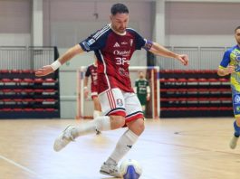 Pirossigeno Cosenza, la carica di capitan Marchio: “Tiriamo fuori la forza del branco. Vogliamo vincere” Paride Marchio (foto Michele De Marco)