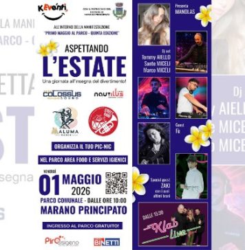 “Primo maggio al parco” torna a Marano Principato con la quinta edizione
