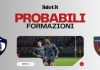 Cavese-Cosenza, le probabili formazioni. Buscè risparmia i diffidati?