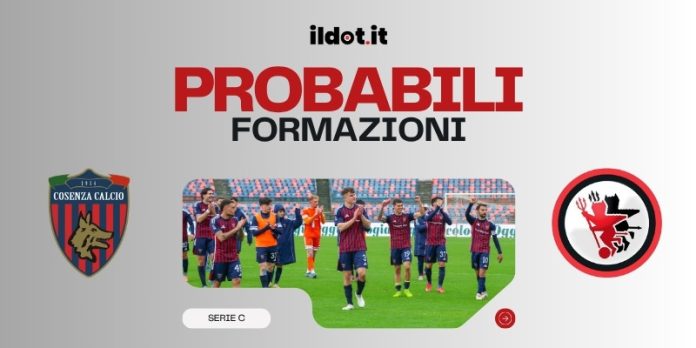Probabili formazioni Cosenza-Foggia