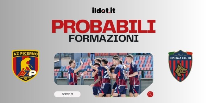 Probabili formazioni Picerno-Cosenza