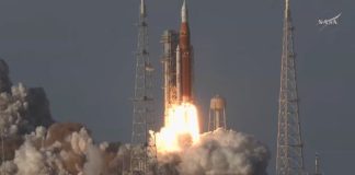 Artemis II è partita. Quattro astronauti in volo verso la Luna Artemis II, Il decollo del razzo Space Launch System