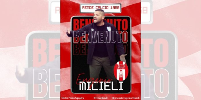 Rende, cambio in panchina. Via Germano, arriva Eugenio Miceli “La sfida più difficile”
