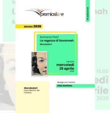 Romana Petri e “La ragazza di Savannah” al Premio Sila