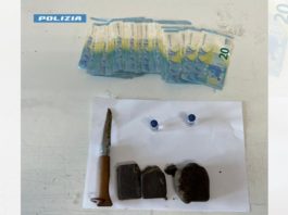Trovato in possesso di hashish e anabolizzanti, un arresto a Trebisacce (CS)