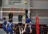 Una fase di gioco di gara 2 della semifinale tra Pallavolo Milani e Olimpia Bagnara (foto Michele De Marco)