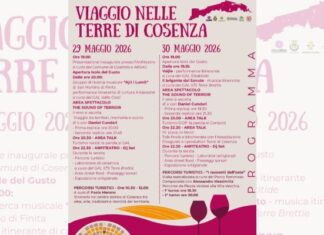 Al via venerdì 29 maggio, nella Villa Vecchia, la due giorni del “Viaggio nelle Terre di Cosenza”