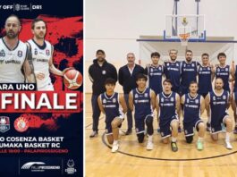 Basket: Pirossigeno Cosenza-Lumaka, sabato al PalaPirossigeno inizia la corsa alla finale