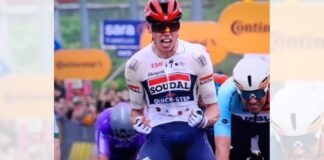 Ciclismo, Giro d’Italia: la prima tappa è del francese Magnier Ciclismo, Giro d'Italia la prima tappa è del francese Magnier