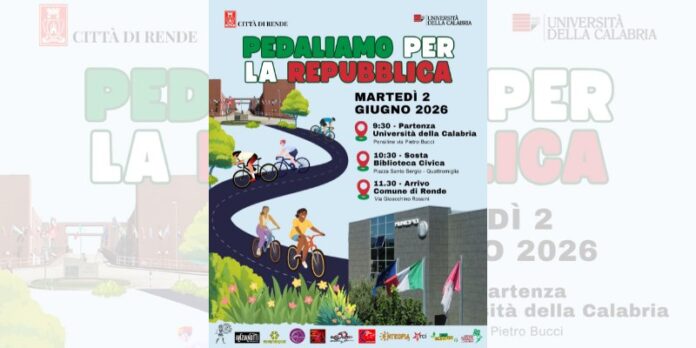 Ciclismo amatoriale e territorio a Rende il 2 giugno si pedala per la Repubblica