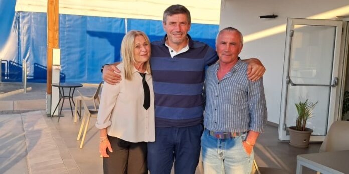 Donata Bergamini, Gigi Simoni e Alberto Urban Donata Bergamini, Gigi Simoni e Alberto Urban
