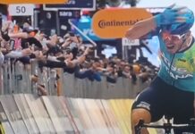 Giro d’Italia: a Napoli prima vittoria di tappa italiana con Ballerini Finalmente un successo azzurro in questa edizione del Giro con Davide Ballerini. La maglia rosa è ancora di Eulálio