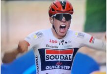 Giro d’Italia, 18ª tappa: volata vincente e tris per Paul Magnier Giro d'Italia, 18ª tappa volata vincente e tris per Paul Magnier