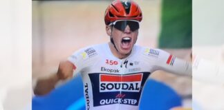 Giro d’Italia, 18ª tappa: volata vincente e tris per Paul Magnier Giro d'Italia, 18ª tappa volata vincente e tris per Paul Magnier
