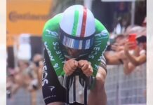 Giro d’Italia: Ganna accende il turbo nella crono, Eulálio ancora in rosa Giro d'Italia Ganna accende il turbo nella crono, Eulálio ancora in rosa