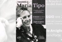 Il 20 maggio a Cosenza concerto omaggio a Maria Tipo