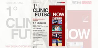 Il 4 e 5 luglio c’è il 1° Clinic FutsalNow al PalaPirossigeno