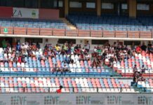 La tribuna B del San Vito-Gigi Marulla (foto Michele De Marco)