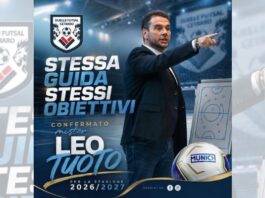 Leo Tuoto confermato alla guida della Duelle Futsal Cetraro anche per la prossima stagione Leo Tuoto Duelle Futsal Cetraro