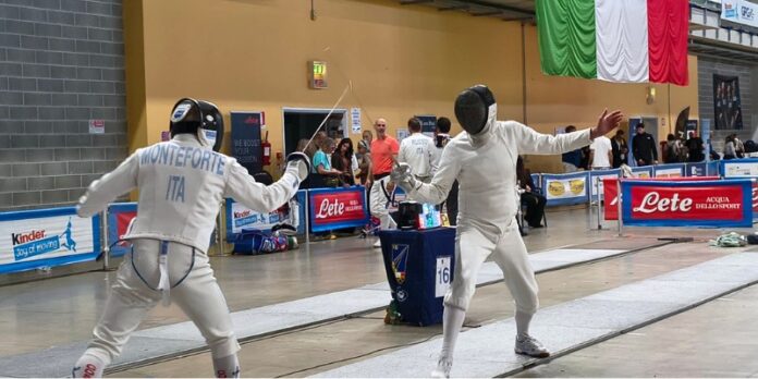 Mauro Monteforte (Club Scherma Cosenza) è 8° ai Campionati Italiani Master di spada