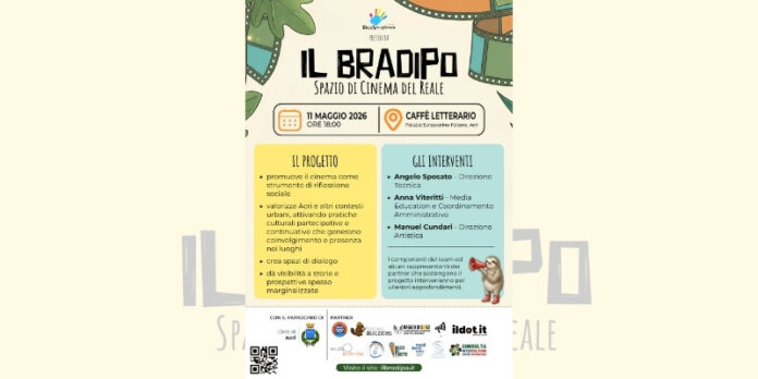 Nuovo progetto socio-culturale ad Acri. Nasce Il Bradipo – Spazio di Cinema del Reale
