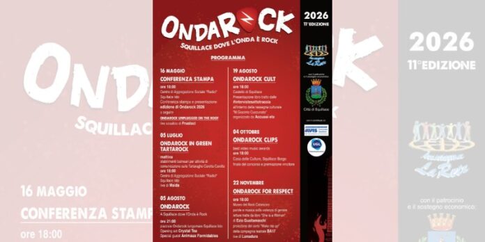 Ondarock 2026 “Squillace, dove l'Onda è Rock”