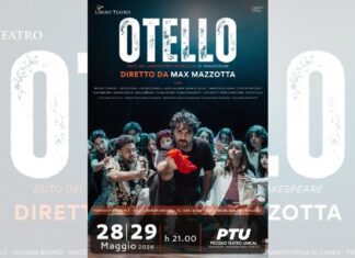 “Otello”, il nuovo spettacolo di Max Mazzotta al Piccolo Teatro Unical