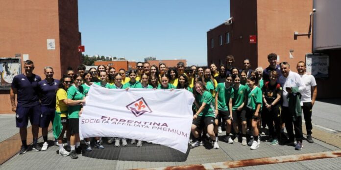 Presentata l’affiliazione tra CUS Unical Women e ACF Fiorentina (foto Riccardo Tucci)