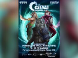 Rende, al via la 12ª edizione del Cosenza Comics and Games Rende, al via la 12ª edizione del Cosenza Comics and Games