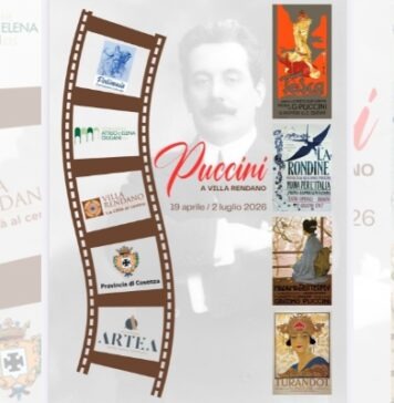 La grande opera di scena a Cosenza con “La Rondine” di Puccini Puccini a Villa Rendano