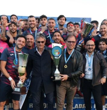 Triplete Soccer Montalto, stagione perfetta: arriva anche la Supercoppa regionale Triplete Soccer Montalto