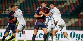 Cosenza-Casarano: stabilito l’orario ufficiale della sfida playoff Un momento di Cosenza-Casarano di regular season (foto Francesco Farina)