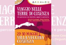 Grande itinerario del gusto: il 29 e 30 maggio arriva nella Villa Vecchia “Viaggio nelle Terre di Cosenza”
