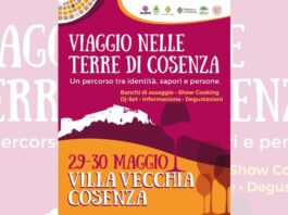 Grande itinerario del gusto: il 29 e 30 maggio arriva nella Villa Vecchia “Viaggio nelle Terre di Cosenza”