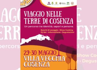 Grande itinerario del gusto: il 29 e 30 maggio arriva nella Villa Vecchia “Viaggio nelle Terre di Cosenza”