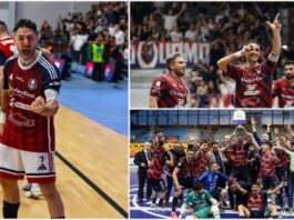 Pirossigeno Cosenza, capitan Paride Marchio saluta il futsal giocato addio al futsal di Paride Marchio