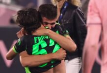 Serie B, il Palermo vince 2-0 ma non basta: il Catanzaro va in finale playoff (foto da pagina Facebook US Catanzaro)