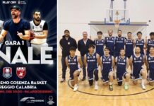Basket, finale playoff: Pirossigeno Cosenza e Vis Reggio Calabria si giocano la Serie C